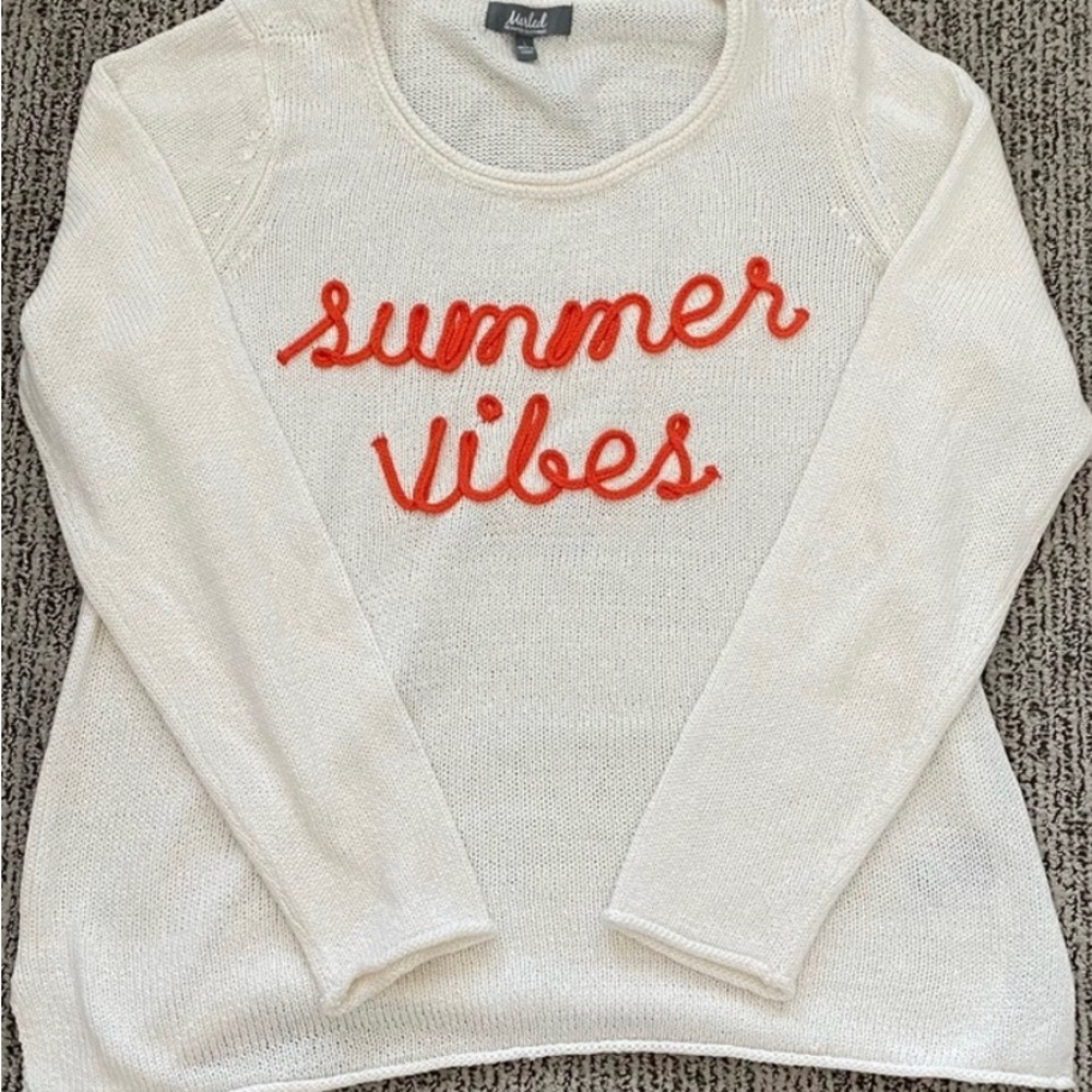 EUC Marled Summer Vibes sweater. Small